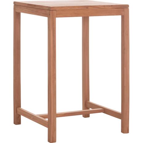 ΤΡΑΠΕΖΙ ΜΠΑΡ ΤΕΤΡΑΓΩΝΟ PRESSCOT HM18113 ΞΥΛΟ TEAK ΣΕ ΦΥΣΙΚΟ 70x70x105Υεκ.
