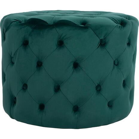 ΣΚΑΜΠΟ KASSIE ΚΥΠΑΡΙΣΣΙ ΒΕΛΟΥΔΟ ΤΥΠΟΥ CHESTERFIELD HM8406.03 Φ60x43Υ εκ.