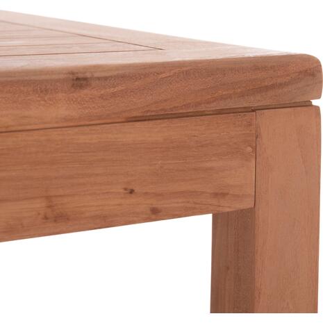 ΤΡΑΠΕΖΙ ΜΠΑΡ ΤΕΤΡΑΓΩΝΟ PRESSCOT HM18113 ΞΥΛΟ TEAK ΣΕ ΦΥΣΙΚΟ 70x70x105Υεκ.