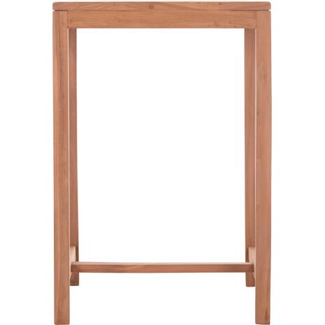 ΤΡΑΠΕΖΙ ΜΠΑΡ ΤΕΤΡΑΓΩΝΟ PRESSCOT HM18113 ΞΥΛΟ TEAK ΣΕ ΦΥΣΙΚΟ 70x70x105Υεκ.