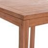 ΤΡΑΠΕΖΙ ΜΠΑΡ ΤΕΤΡΑΓΩΝΟ PRESSCOT HM18113 ΞΥΛΟ TEAK ΣΕ ΦΥΣΙΚΟ 70x70x105Υεκ.