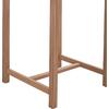ΤΡΑΠΕΖΙ ΜΠΑΡ ΤΕΤΡΑΓΩΝΟ PRESSCOT HM18113 ΞΥΛΟ TEAK ΣΕ ΦΥΣΙΚΟ 70x70x105Υεκ.