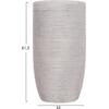 ΣΕΤ 3ΤΜΧ ΓΛΑΣΤΡΕΣ ΚΥΛΙΝΔΡΟΙ ΣΕΙΡΑ GARDENER HM4721 FIBERCLAY-ΧΡΩΜΑ CEMENT Φ42x78Υεκ