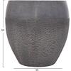 ΣΕΤ 3ΤΜΧ ΓΛΑΣΤΡΕΣ ΣΕΙΡΑ GARDENER HM4725 FIBERCLAY-ΣΕ ΣΚΟΥΡΟ CEMENT ΧΡΩΜΑ Φ55x54Υεκ