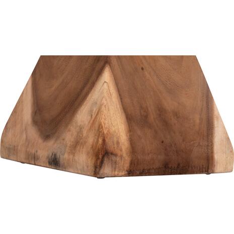ΒΟΗΘΗΤΙΚΟ ΣΚΑΜΠΟ ANVIL HM9756.11 ΞΥΛΟ SUAR ΣΕ ΦΥΣΙΚΟ ΧΡΩΜΑ 31x31x45Yεκ.