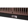 ΚΑΝΑΠΕΣ 2ΘΕΣΙΟΣ MYRTIA HM5550.12 AΛΟΥΜΙΝΙΟ ΑΝΘΡΑΚΙ--ΜΠΕΖ TESLIN ΣΧΟΙΝΙ 123x61x90Υεκ.