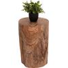 ΒΟΗΘΗΤΙΚΟ ΤΡΑΠΕΖΑΚΙ/ΣΚΑΜΠΟ TRONCO HM9374.21 ΞΥΛΟ TEAK--ΦΥΣΙΚΟ Φ30x45Υεκ.
