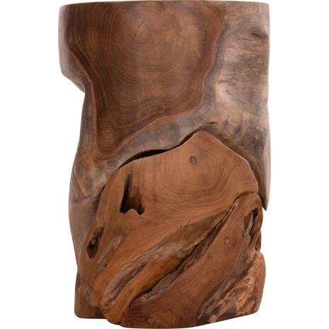ΒΟΗΘΗΤΙΚΟ ΣΚΑΜΠΟ/ΤΡΑΠΕΖΑΚΙ STOMP HM9350.11 ΞΥΛΟ TEAK-ΦΥΣΙΚΟ Φ30x45Υεκ.