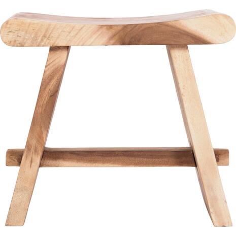 ΒΟΗΘΗΤΙΚΟ ΣΚΑΜΠΟ SADEL HM18294 ΞΥΛΟ SUAR--ΦΥΣΙΚΟ 50x30x45Υεκ.