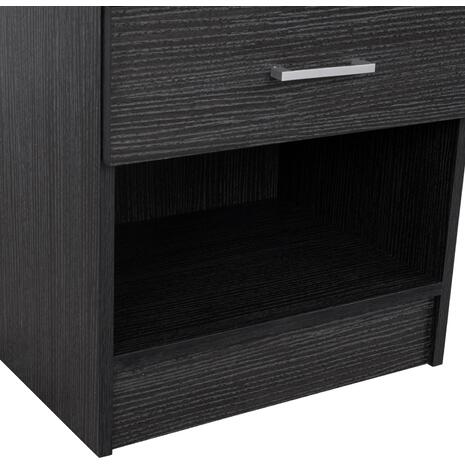 ΚΟΜΟΔΙΝΟ ΜΕ 1 ΣΥΡΤΑΡΙ LANEY ZEBRANO 45x35,5x47Υ εκ. HM2345.02