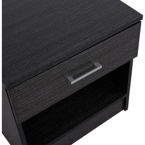 ΚΟΜΟΔΙΝΟ ΜΕ 1 ΣΥΡΤΑΡΙ LANEY ZEBRANO 45x35,5x47Υ εκ. HM2345.02