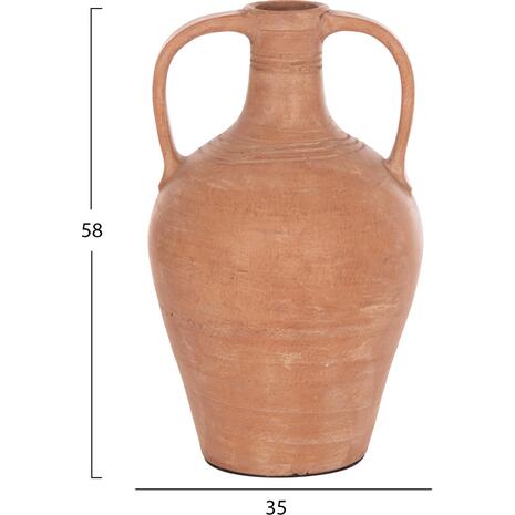 ΔΙΑΚΟΣΜΗΤΙΚΟΣ ΑΜΦΟΡΕΑΣ FEAX HM4676.08L ΤΕΡΑΚΟΤΑ ΣΕ ΦΥΣΙΚΟ--35x35x58Υεκ.