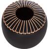 ΕΠΙΤΡΑΠΕΖΙΟ ΔΙΑΚΟΣΜΗΤΙΚΟ ΒΑΖΟ LENNOX HM4675.01L TΕΡΑΚΟΤΑ ΣΕ ΜΑΥΡΟ--Φ22x20Υεκ.