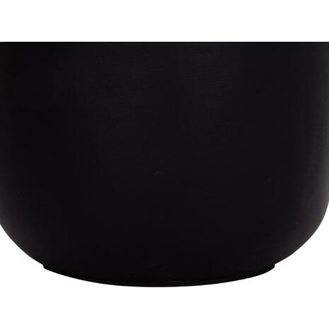 ΕΠΙΤΡΑΠΕΖΙΟ ΔΙΑΚΟΣΜΗΤΙΚΟ ΒΑΖΟ LENNOX HM4675.01S TΕΡΑΚΟΤΑ ΣΕ ΜΑΥΡΟ--Φ18x33Υεκ.