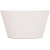 ΔΙΑΚΟΣΜΗΤΙΚΟ ΒΑΖΟ ΔΑΠΕΔΟΥ NEBULA HM4661.02 FIBER CEMENT ΛΕΥΚΟ--ΞΥΛΟ ΤΕΑΚ Φ60x115Υεκ.