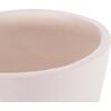 ΔΙΑΚΟΣΜΗΤΙΚΟ ΒΑΖΟ ΔΑΠΕΔΟΥ NEBULA HM4661.02 FIBER CEMENT ΛΕΥΚΟ--ΞΥΛΟ ΤΕΑΚ Φ60x115Υεκ.