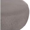 ΣΚΑΜΠΟ ΣΤΡΟΓΓΥΛΟ INTERON HM18171.03 FIBER CEMENT ΣΕ ΓΚΡΙ--Φ34x39Υεκ.