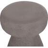 ΣΚΑΜΠΟ ΣΤΡΟΓΓΥΛΟ INTERON HM18171.03 FIBER CEMENT ΣΕ ΓΚΡΙ--Φ34x39Υεκ.