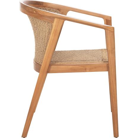 ΠΟΛΥΘΡΟΝΑ ΤΡΑΠΕΖΑΡΙΑΣ RENLY HM18239 ΞΥΛΟ ΤΕΑΚ ΦΥΣΙΚΟ-ΣΧΟΙΝΙ VIRO 60x59x82Υεκ.
