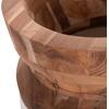 ΔΙΑΚΟΣΜΗΤΙΚΟ ΒΑΖΟ ΔΑΠΕΔΟΥ LINTER HM4662.02S FIBER CEMENT ΛΕΥΚΟ--ΞΥΛΟ ΤΕΑΚ Φ34x60Υεκ.