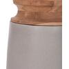 ΔΙΑΚΟΣΜΗΤΙΚΟ ΒΑΖΟ ΔΑΠΕΔΟΥ LINTER HM4662.03S FIBER CEMENT ΓΚΡΙ--ΞΥΛΟ ΤΕΑΚ Φ34x60Υεκ.