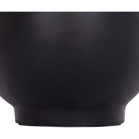 ΔΙΑΚΟΣΜΗΤΙΚΟ ΒΑΖΟ ΔΑΠΕΔΟΥ LINTER HM4662.01S FIBER CEMENT ΜΑΥΡΟ--ΞΥΛΟ ΤΕΑΚ Φ34x60Υεκ.