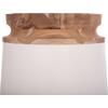ΔΙΑΚΟΣΜΗΤΙΚΟ ΒΑΖΟ ΔΑΠΕΔΟΥ LINTER HM4662.02L FIBER CEMENT ΛΕΥΚΟ--ΞΥΛΟ ΤΕΑΚ Φ41x47Υεκ.