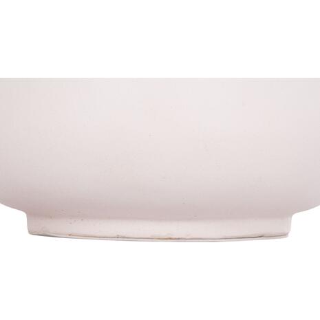 ΔΙΑΚΟΣΜΗΤΙΚΟ ΒΑΖΟ ΔΑΠΕΔΟΥ LINTER HM4662.02L FIBER CEMENT ΛΕΥΚΟ--ΞΥΛΟ ΤΕΑΚ Φ41x47Υεκ.