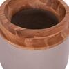 ΔΙΑΚΟΣΜΗΤΙΚΟ ΒΑΖΟ ΔΑΠΕΔΟΥ LINTER HM4662.05L FIBER CEMENT ΓΚΡΙ ΜΑΤ--ΞΥΛΟ ΤΕΑΚ Φ41x47Υεκ
