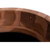 ΔΙΑΚΟΣΜΗΤΙΚΟ ΒΑΖΟ ΔΑΠΕΔΟΥ LINTER HM4662.01L FIBER CEMENT ΜΑΥΡΟ--ΞΥΛΟ ΤΕΑΚ Φ41x47Υεκ.