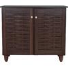 ΠΑΠΟΥΤΣΟΘΗΚΗ-ΝΤΟΥΛΑΠΙ ΞΥΛΙΝΗ CASSIOPE HM2208.01 WENGE 77Χ34Χ67.5Υεκ.