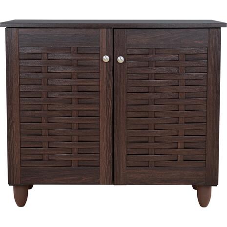 ΠΑΠΟΥΤΣΟΘΗΚΗ-ΝΤΟΥΛΑΠΙ ΞΥΛΙΝΗ CASSIOPE HM2208.01 WENGE 77Χ34Χ67.5Υεκ.