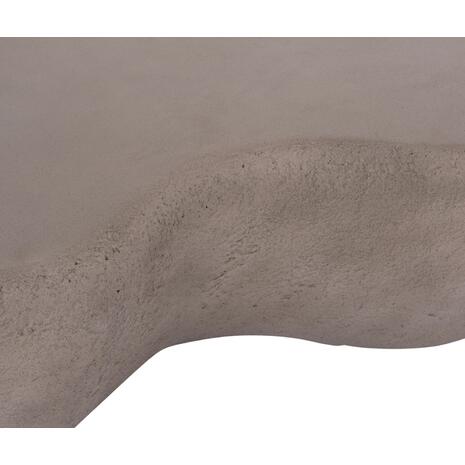 ΤΡΑΠΕΖΙ ΣΑΛΟΝΙΟΥ GERSON HM18151.03L FIBER CEMENT ΣΕ ΓΚΡΙ--122x78,5x40Υεκ.