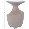 ΤΡΑΠΕΖΙ ΒΟΗΘΗΤΙΚΟ REBON HM18156.03S FIBER CEMENT ΣΕ ΓΚΡΙ--Φ27.5x50Υεκ.