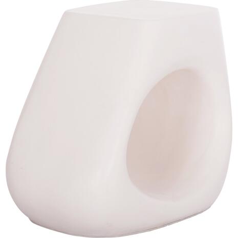 ΣΚΑΜΠΟ ΣΑΛΟΝΙΟΥ LANS HM4691.02 FIBER CEMENT ΣΕ ΛΕΥΚΟ--55x30x46Υεκ.