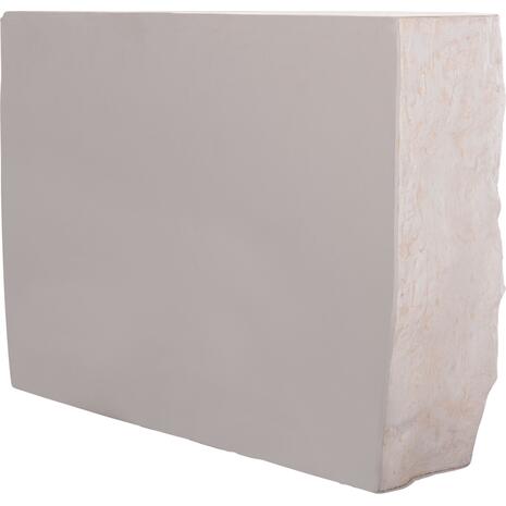 ΚΟΝΣΟΛΑ ΒΡΑΧΟΣ INTERON HM18152.02 FIBER CEMENT ΣΕ ΛΕΥΚΟ--120x50x71Υεκ.