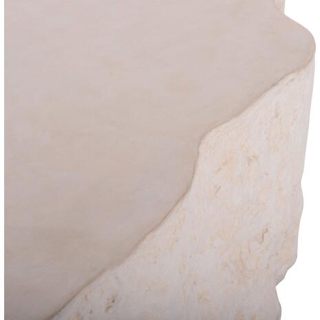ΚΟΝΣΟΛΑ ΒΡΑΧΟΣ INTERON HM18152.02 FIBER CEMENT ΣΕ ΛΕΥΚΟ--120x50x71Υεκ.