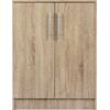 ΠΑΠΟΥΤΣΟΘΗΚΗ ΝΤΟΥΛΑΠΙ EMERIE HM2206.02 SONAMA 60X40,5X80 εκ.