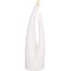 ΔΙΑΚΟΣΜΗΤΙΚΟ ΦΩΤΙΣΤΙΚΟ ΔΑΠΕΔΟΥ TUSKEN HM4702.02 FIBER CEMENT-ΛΕΥΚΟ 50x43x145Υεκ
