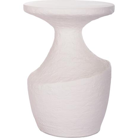ΤΡΑΠΕΖΙ ΒΟΗΘΗΤΙΚΟ REBON HM18156.02L FIBER CEMENT ΣΕ ΛΕΥΚΟ--Φ40x56.5Υεκ.