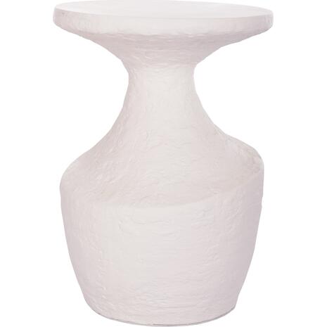 ΤΡΑΠΕΖΙ ΒΟΗΘΗΤΙΚΟ REBON HM18156.02L FIBER CEMENT ΣΕ ΛΕΥΚΟ--Φ40x56.5Υεκ.