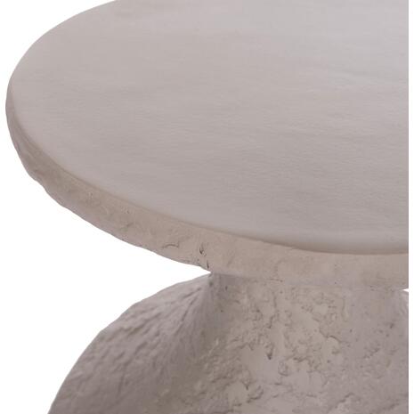 ΤΡΑΠΕΖΙ ΒΟΗΘΗΤΙΚΟ REBON HM18156.03L FIBER CEMENT ΣΕ ΓΚΡΙ--Φ40x56.5Υεκ.