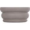 ΣΚΑΜΠΟ PUFFAT HM18172.03 FIBER CEMENT ΓΚΡΙ- ΞΥΛΟ TEAK TOP Φ45x46Υεκ.