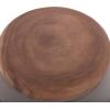 ΣΚΑΜΠΟ PUFFAT HM18172.03 FIBER CEMENT ΓΚΡΙ- ΞΥΛΟ TEAK TOP Φ45x46Υεκ.
