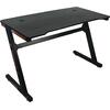 GAMING Γραφείο 120x60cm τ.Carbon Μέταλλο Βαφή Μαύρο (ΕΟ416) (Μαύρο)