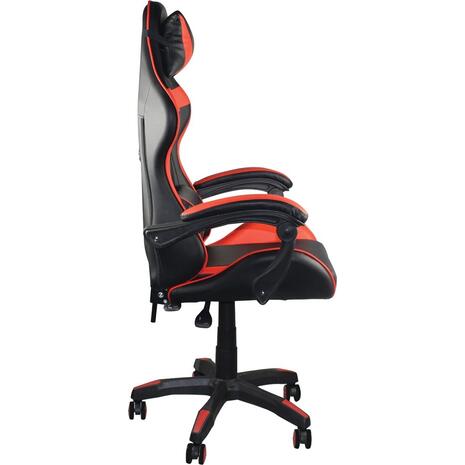 BF7850 Gaming Πολυθρόνα Γραφείου Διευθυντή Pu Μαύρο-Κόκκινο (ΕΟ582,1) (Κόκκινο)