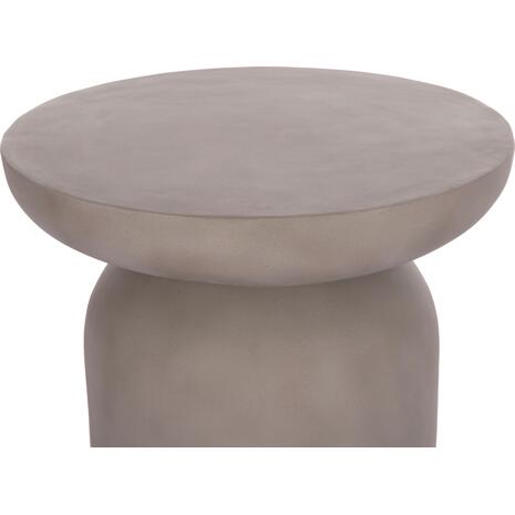 ΒΟΗΘΗΤΙΚΟ ΤΡΑΠΕΖΙ ANNA HM18160.03 FIBER CEMENT ΣΕ ΓΚΡΙ--Φ60x76Υεκ.