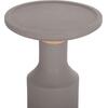 ΒΟΗΘΗΤΙΚΟ ΤΡΑΠΕΖΙ TRED(T) HM18169.03 FIBER CEMENT ΓΚΡΙ-ΦΥΣΙΚΟ RATTAN--Φ40x61Υεκ.
