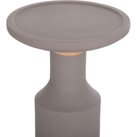 ΒΟΗΘΗΤΙΚΟ ΤΡΑΠΕΖΙ TRED(T) HM18169.03 FIBER CEMENT ΓΚΡΙ-ΦΥΣΙΚΟ RATTAN--Φ40x61Υεκ.