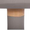 ΒΟΗΘΗΤΙΚΟ ΤΡΑΠΕΖΙ TRED(T) HM18169.03 FIBER CEMENT ΓΚΡΙ-ΦΥΣΙΚΟ RATTAN--Φ40x61Υεκ.